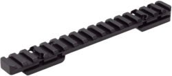 Browning 12522 Picatinny Rail  Matte Black Aluminum Fits X-Bolt Long Action 20 MOA
