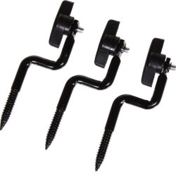 Allen 5307 Trail Camera Tree Mount Black Steel 3 Pack