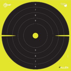 Allen 15214-30 EZ Aim Splash  Bullseye Hanging Paper Black/Chartreuse 30Pack